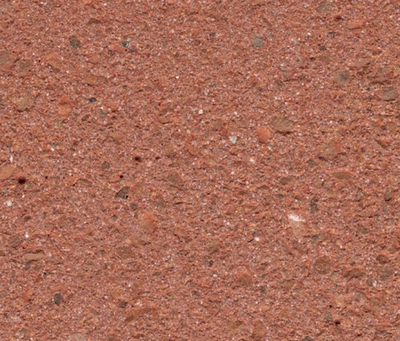 Gestrahlte Oberflächen - rot | Beton Platten | Hering Architectural Concrete