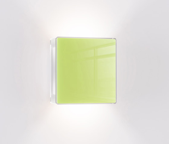 APP Wall | Front fluoreszierend grün | Wandleuchten | serien.lighting