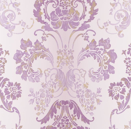Alexandria Wallpaper | Kashgar - Orchid | Drapery fabrics | Designers Guild