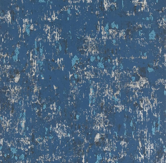 Alexandria Wallpaper | Rasetti - Indigo | Drapery fabrics | Designers Guild