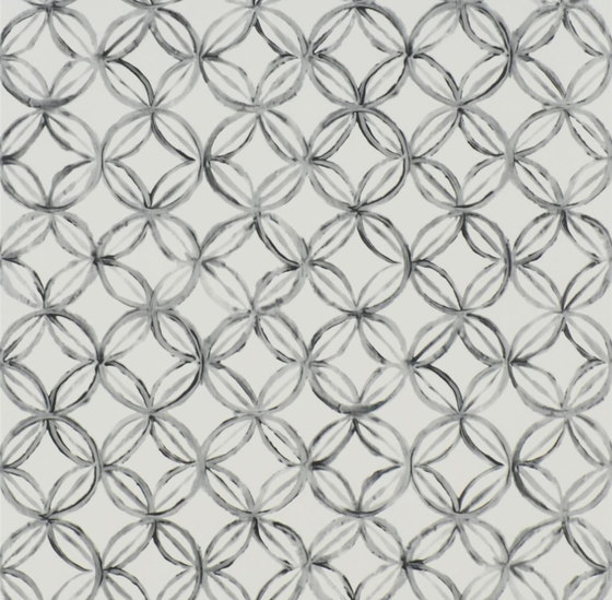 Amrapali Wallpaper | Ottelia - Slate | Dekorstoffe | Designers Guild