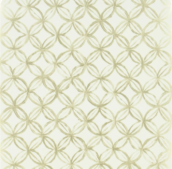 Amrapali Wallpaper | Ottelia - Oyster | Tissus de décoration | Designers Guild