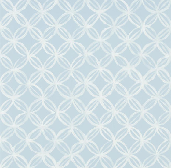 Amrapali Wallpaper | Ottelia - Duck Egg | Tessuti decorative | Designers Guild