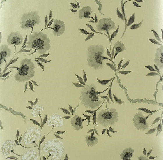 Amrapali Wallpaper | Jacaranda - Gold | Tessuti decorative | Designers Guild