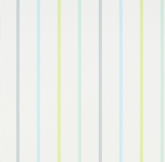 Around The World Wallpaper | Rainbow Stripe - Cloud | Revestimientos de paredes / papeles pintados | Designers Guild