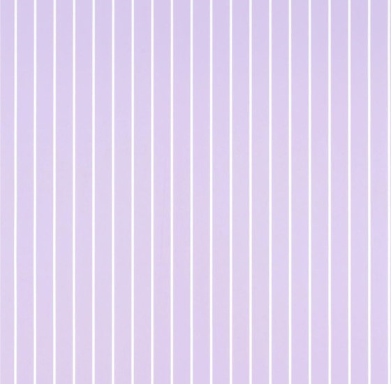 Around The World Wallpaper | Sundae Stripe - Lavender | Wall coverings / wallpapers | Designers Guild