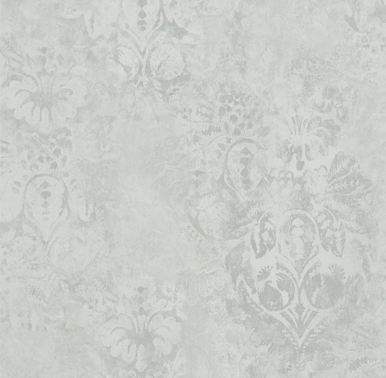 Boratti Wallpaper | Gessetto - Platinum | Wall coverings / wallpapers | Designers Guild