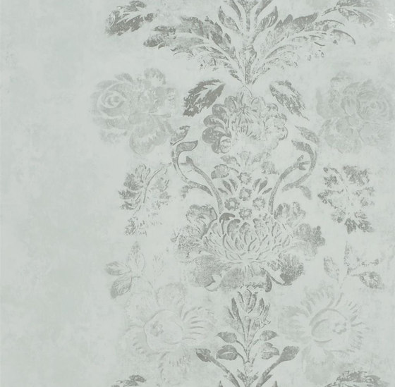 Caprifoglio  Wallpaper | Damasco - Pale Celadon | Tessuti decorative | Designers Guild