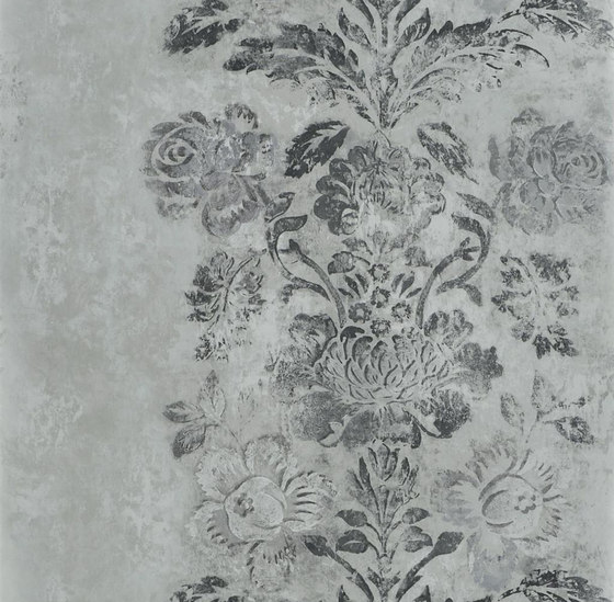 Caprifoglio  Wallpaper | Damasco - Slate | Tissus de décoration | Designers Guild