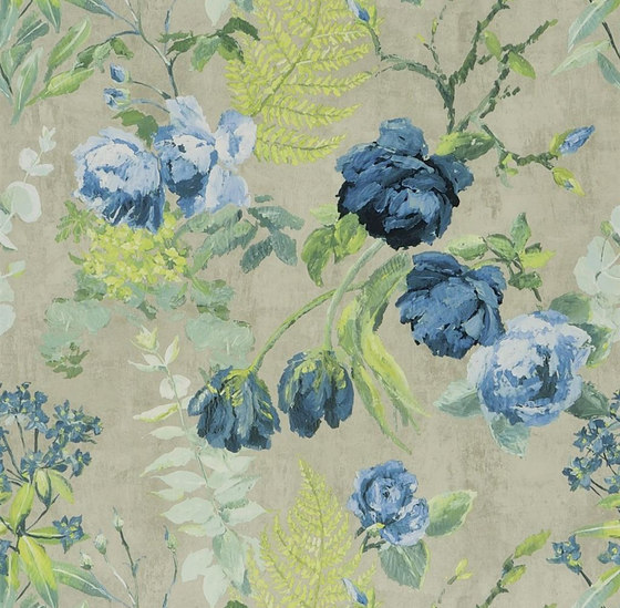 Caprifoglio  Wallpaper | Tulipani - Delft | Tessuti decorative | Designers Guild