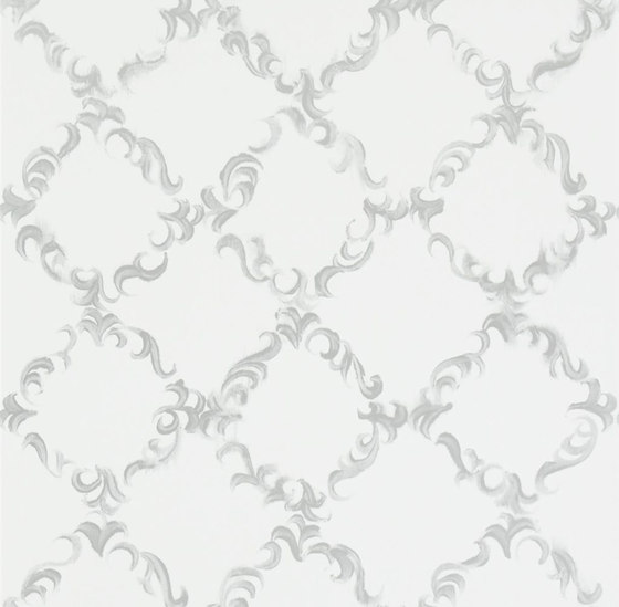 Kasuri  Wallpaper | Kasuri - Silver | Tissus de décoration | Designers Guild