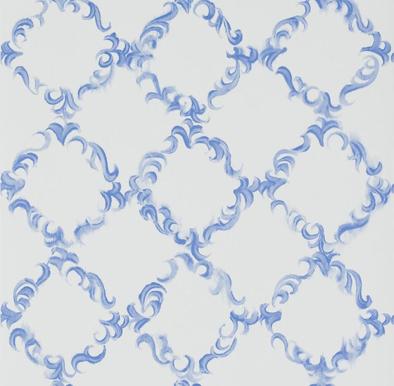 Kasuri  Wallpaper | Kasuri - Porcelain | Drapery fabrics | Designers Guild