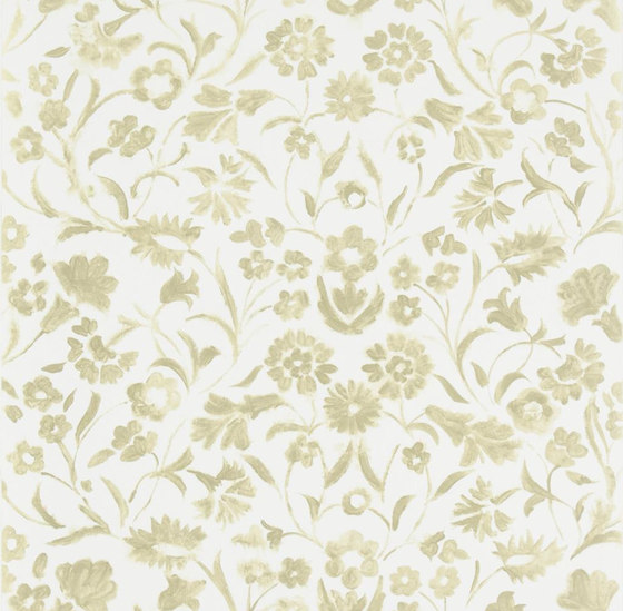 Kasuri  Wallpaper | Yukata - Gold | Tissus de décoration | Designers Guild