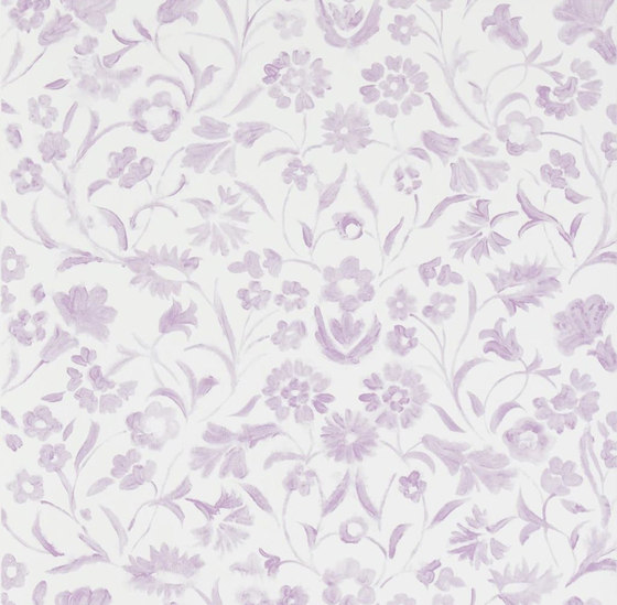 Kasuri  Wallpaper | Yukata - Heather | Tessuti decorative | Designers Guild