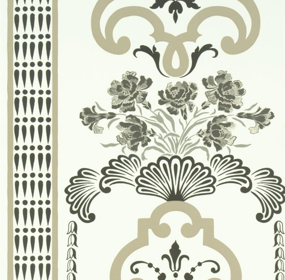 Linnaeus  Wallpaper | Bergius - Linen | Dekorstoffe | Designers Guild