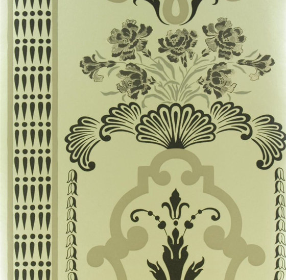 Linnaeus  Wallpaper | Bergius - Gold | Drapery fabrics | Designers Guild
