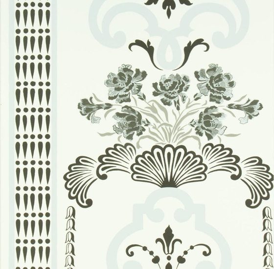 Linnaeus  Wallpaper | Bergius - Cloud | Dekorstoffe | Designers Guild