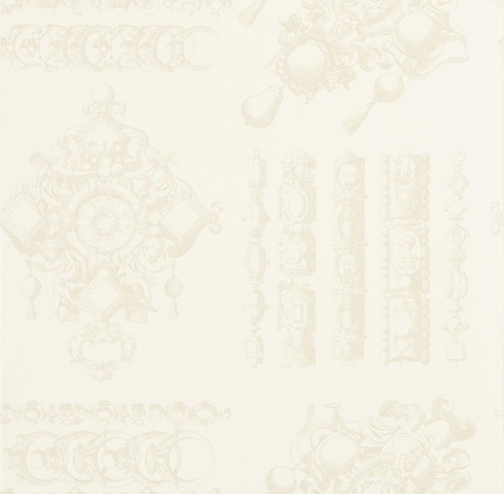 Belles Rives Wallpaper | La Main Au Collet - Coquillage | Dekorstoffe | Designers Guild