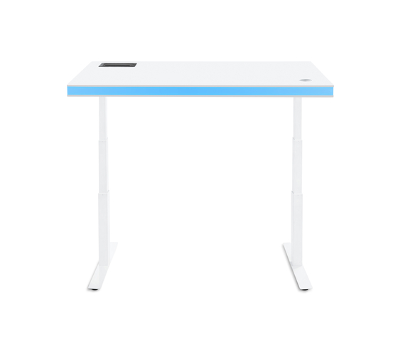TableAir White Glossy blue | Objekttische | TableAir