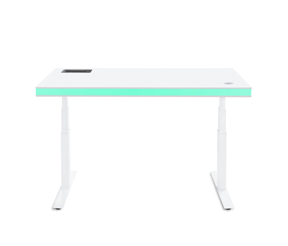 TableAir White Glossy green | Contract tables | TableAir