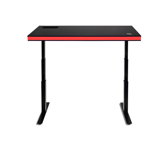 TableAir Black Glossy red | Tables collectivités | TableAir