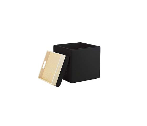 Nexus Storage Cube in Leather | Boîtes de rangement | Design Within Reach