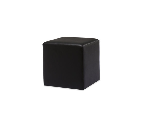 Nexus Cube in Ultrasuede | Pouf | Design Within Reach