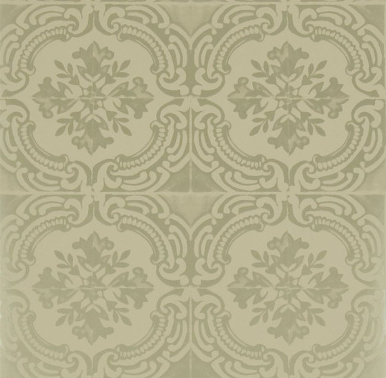 Carnets Andalous Wallpaper | Azulejos - Dore | Dekorstoffe | Designers Guild