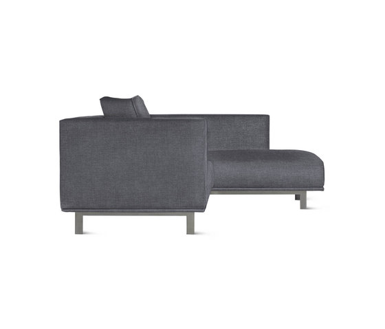 Bilsby Sectional with Chaise in Fabric, Right | Sofas | Design Within Reach