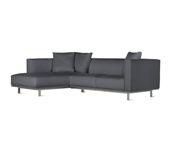 Bilsby Sectional with Chaise in Fabric, Left | Sofás | Design Within Reach