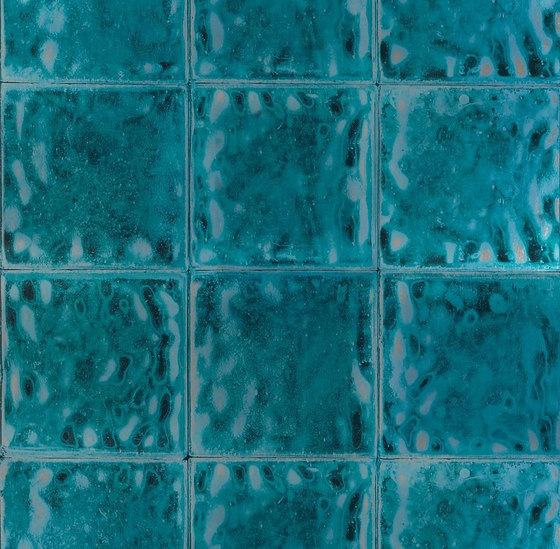 Palasini Wallpaper | Aquarelle - Turquoise | Wandbeläge / Tapeten | Designers Guild
