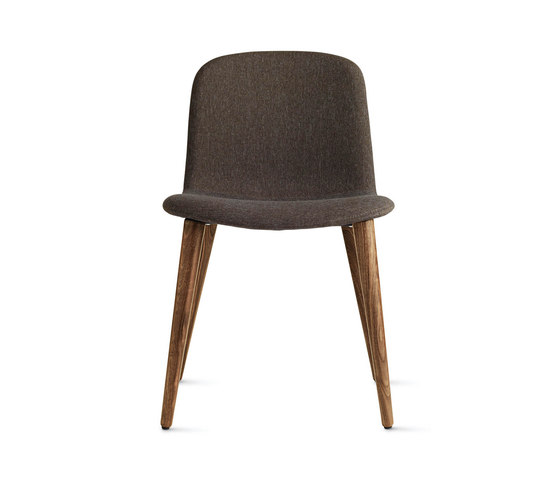 Bacco Chair in Fabric | Walnut Legs | Chaises | Design Within Reach