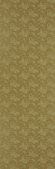 Signature Century Club Wallpaper | Chang Dynasty - Gold | Carta parati / tappezzeria | Designers Guild