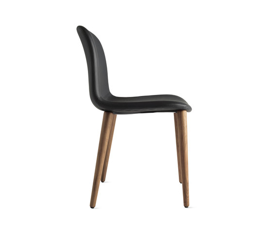 Bacco Chair in Leather | Walnut Legs | Chairs | Design Within Reach