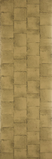 Signature Century Club Wallpaper | Empress Foil - Tarnished Gold | Tejidos decorativos | Designers Guild