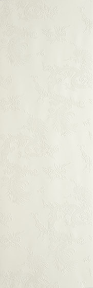 Signature Century Club Wallpaper | Jinping Dragon - Pearl | Drapery fabrics | Designers Guild