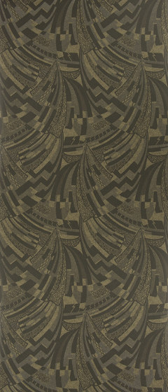 Signature Century Club Wallpaper | Josephine Deco - Marcasite | Tissus de décoration | Designers Guild
