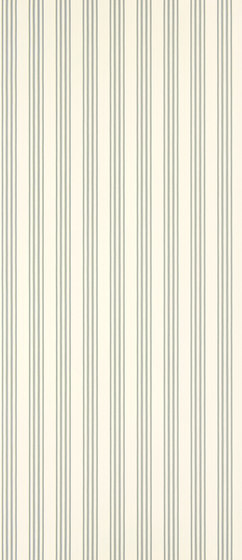 Signature Century Club Wallpaper | Palatine Stripe - Peacock | Wandbeläge / Tapeten | Designers Guild