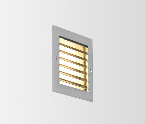 ATIM CARRÈ 2.0 LED louvre | Lámparas exteriores empotrables de pared | Wever & Ducré