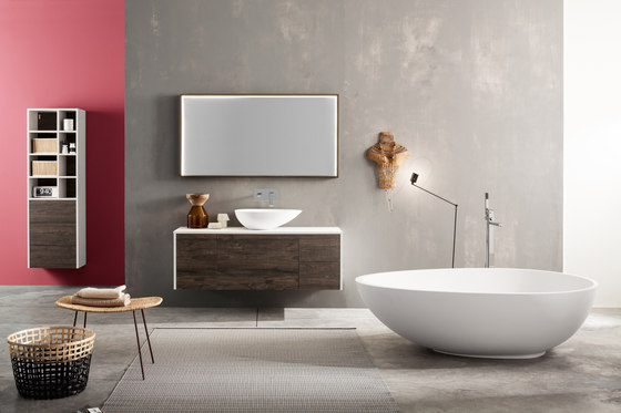 Kami | Composition 02 | Meubles muraux salle de bain | Mastella Design