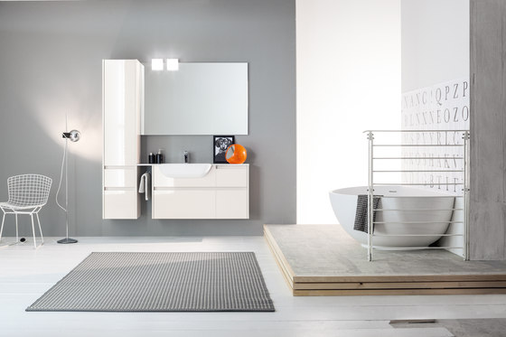 Kami | Composition 09 | Meubles muraux salle de bain | Mastella Design