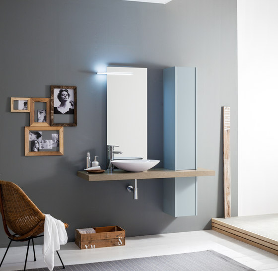Kami | Composition 19 | Meubles muraux salle de bain | Mastella Design