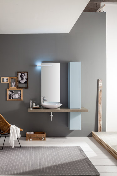 Kami | Composition 19 | Meubles muraux salle de bain | Mastella Design