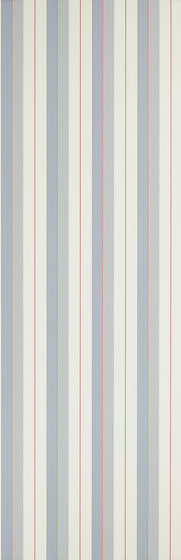Stripes And Plaids  Wallpaper | Aiden Stripe - Navy / Red / Cream | Revestimientos de paredes / papeles pintados | Designers Guild