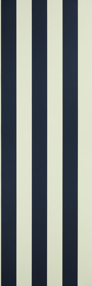 Stripes And Plaids Wallpaper | Spalding Stripe - Navy | Revestimientos de paredes / papeles pintados | Designers Guild
