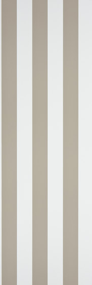 Signature Papers Wallpaper | Spalding Stripe - Sand / White | Revestimientos de paredes / papeles pintados | Designers Guild