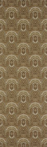 Signature Papers Wallpaper | Crayford Paisley - Sepia | Wall coverings / wallpapers | Designers Guild