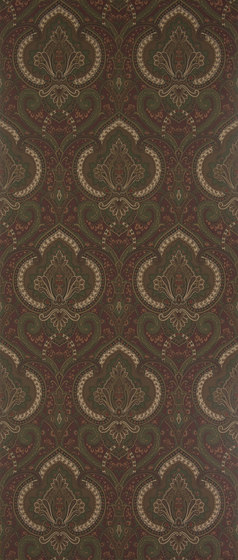 Signature Papers Wallpaper | Castlehead Paisley - Chestnut | Wall coverings / wallpapers | Designers Guild