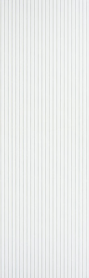 Signature Papers Wallpaper | Marrifield Stripe - Marrifield Stripe - Blue / Linen | Wall coverings / wallpapers | Designers Guild