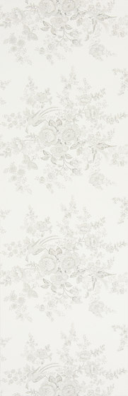 Signature Papers II Wallpaper | Vintage Dauphine - Dove | Carta parati / tappezzeria | Designers Guild
